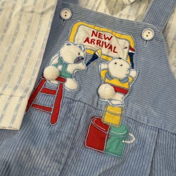 Vintage Baby Boy Clothes 6-9 Mo 4-Outfit Lot 1990s Buster Brown Healthtex READ - Picture 7 of 16